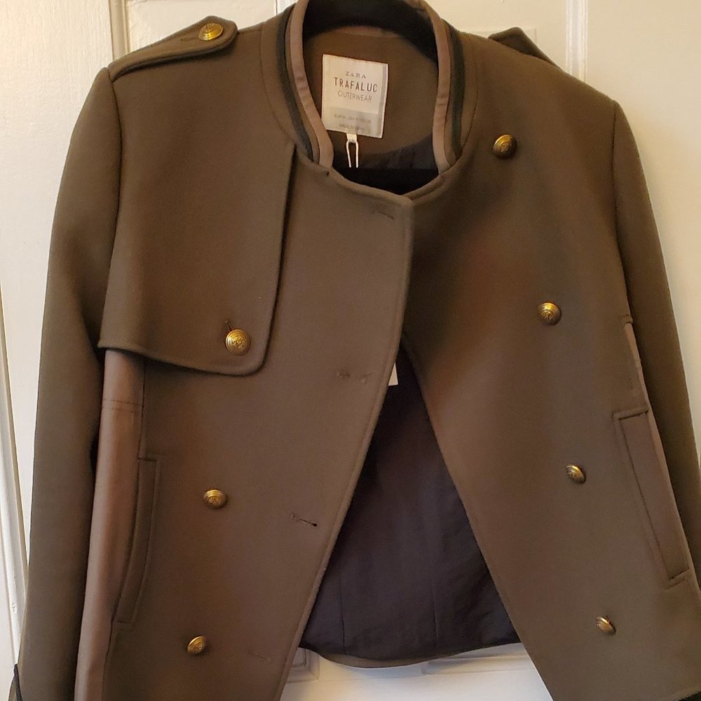 Zara Trafaluc Military Jacket